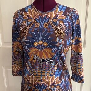 J. McLaughlin 3/4 sleeve Catalina Cloth - Size XS